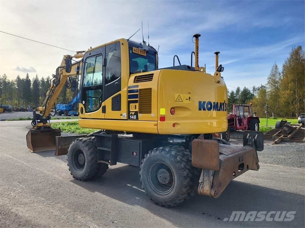 Komatsu PW 148-10 Bageri na kotačima