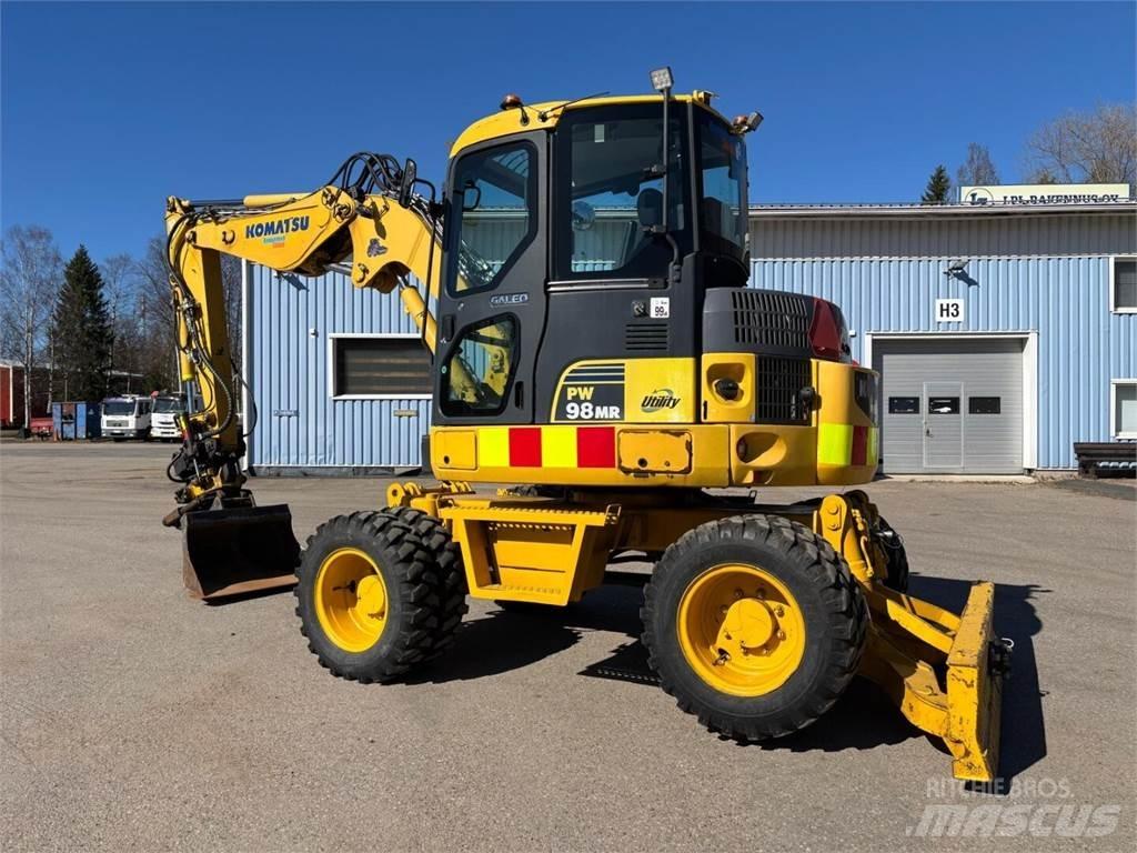 Komatsu PW 98MR-6 Bageri na kotačima