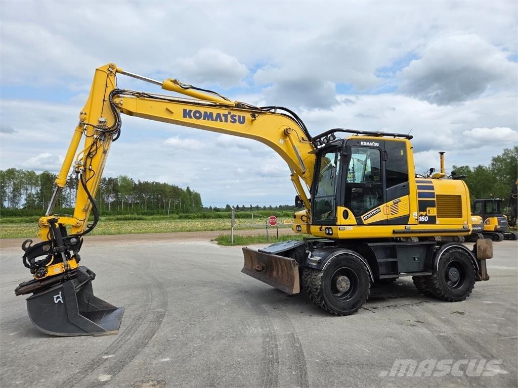 Komatsu PW160-11 Bageri na kotačima