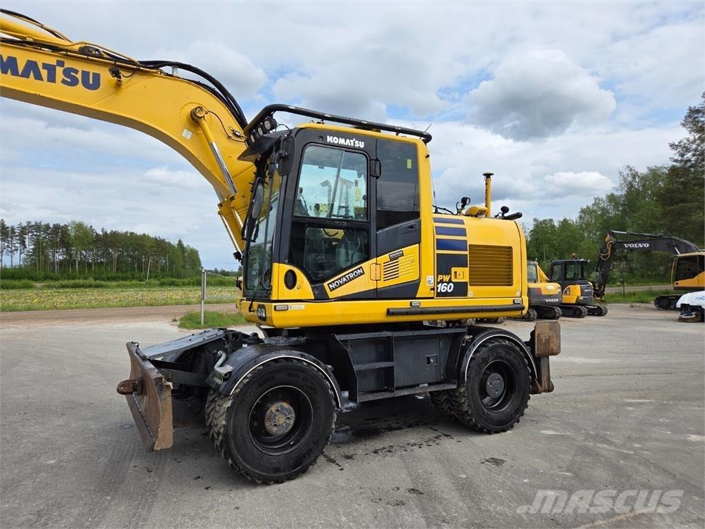 Komatsu PW160-11 Bageri na kotačima