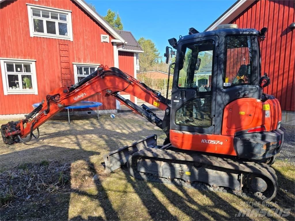 Kubota KX 057-4 Bageri gusjeničari
