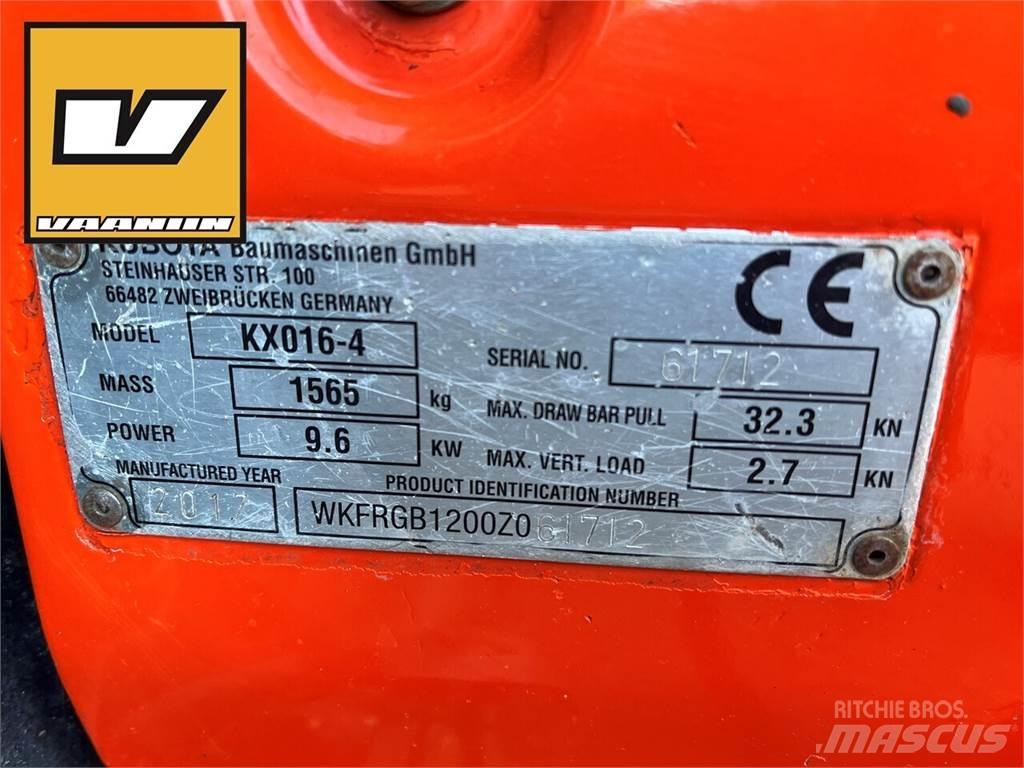 Kubota KX016-4 Mini bageri <7t
