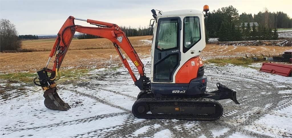 Kubota U25-3 Mini bageri <7t
