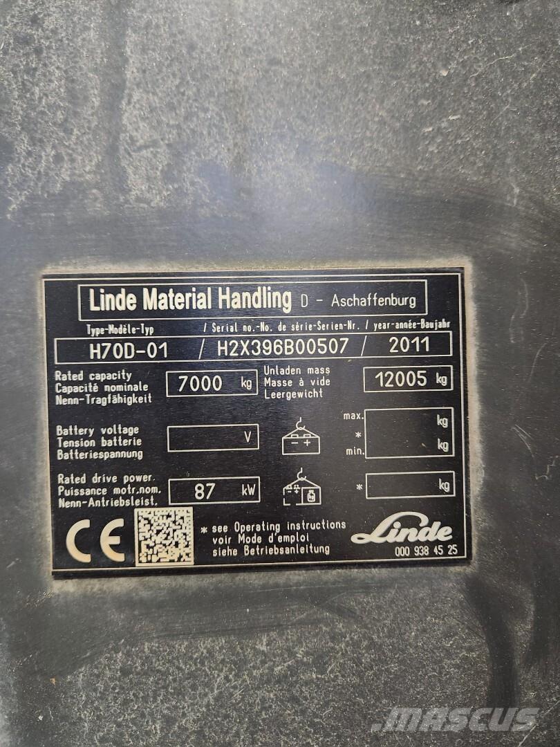 Linde H70D-01 Dizelski viličari