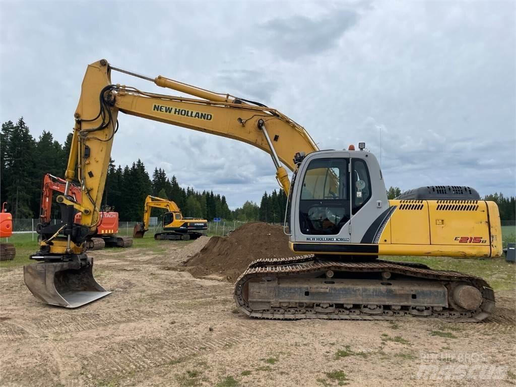 New Holland E215B Bageri gusjeničari