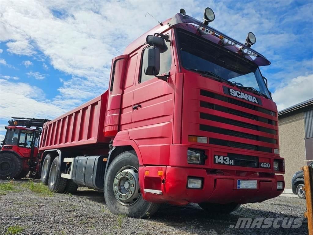 Scania 143H 6X2 Kiper kamioni