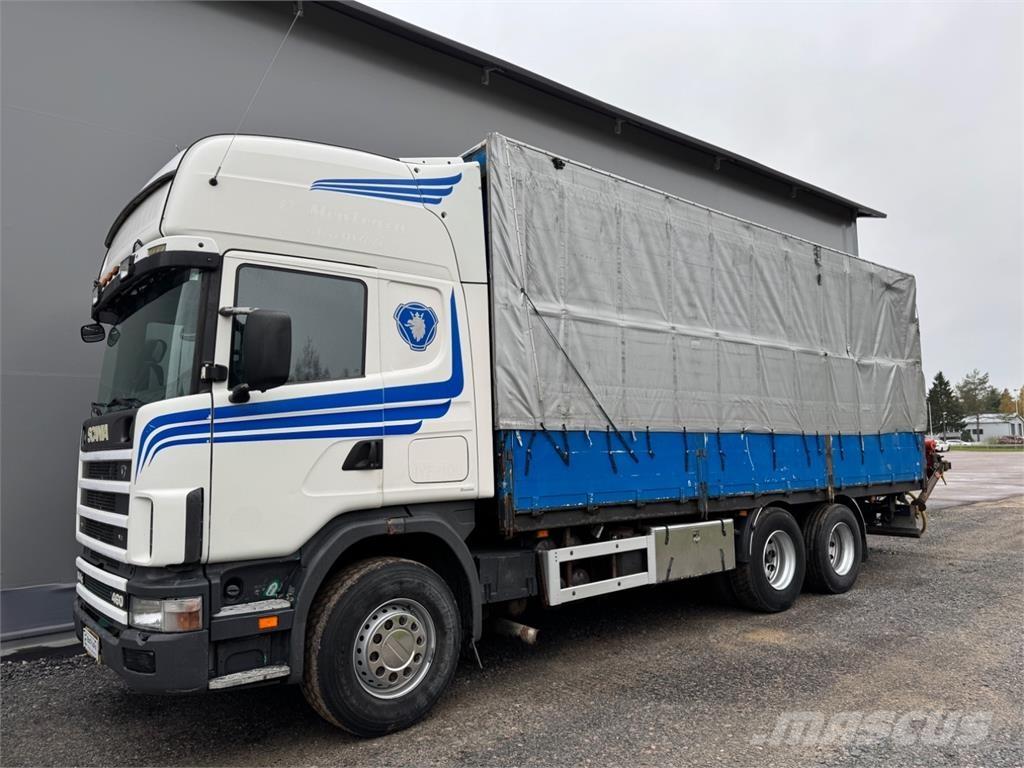 Scania 144G 6x2 Kamioni sa kranom