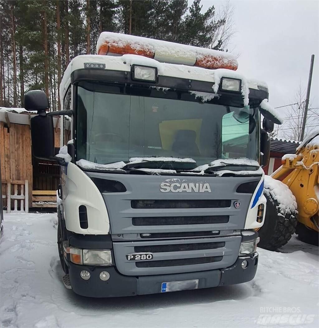 Scania P 280 Rol kiper kamioni s kukama za dizanje