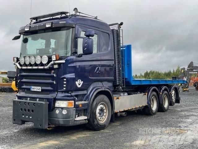 Scania R500 Rol kiper kamioni s kukama za dizanje
