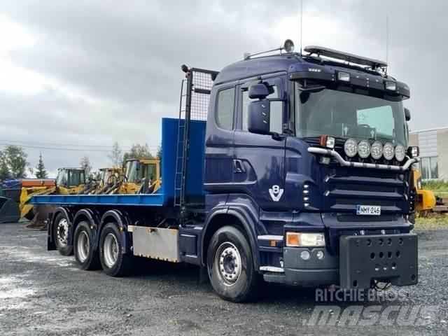Scania R500 Rol kiper kamioni s kukama za dizanje