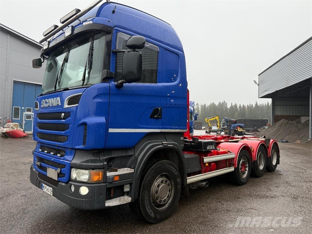 Scania R560 Rol kiper kamioni s kukama za dizanje