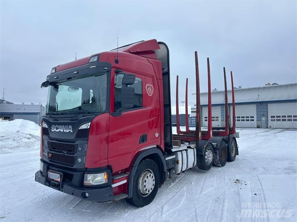 Scania R730 8x4 Kamioni za drva