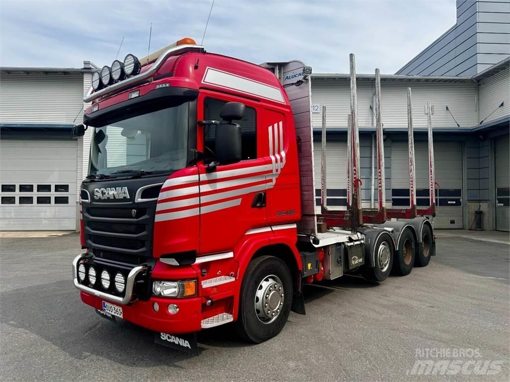 Scania R730 8x4 Kamioni za drva