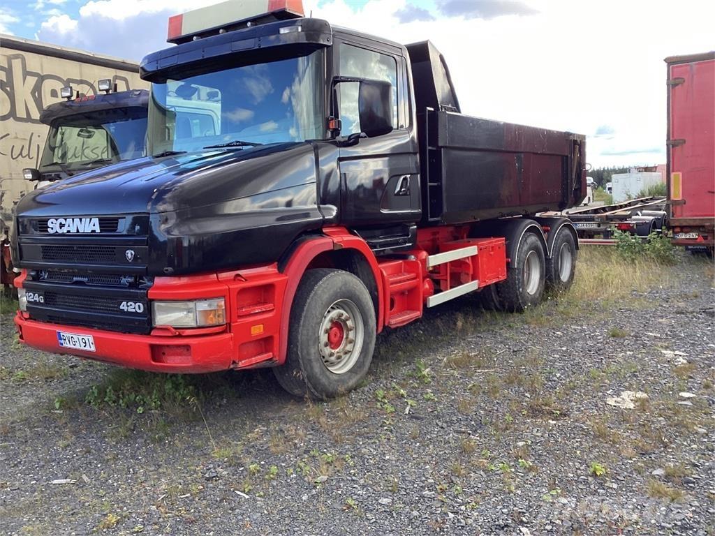 Scania T 124 Kiper kamioni
