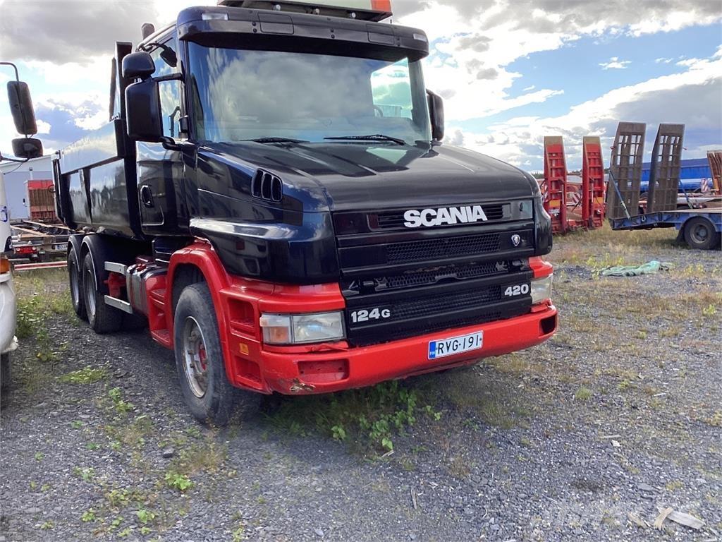 Scania T 124 Kiper kamioni