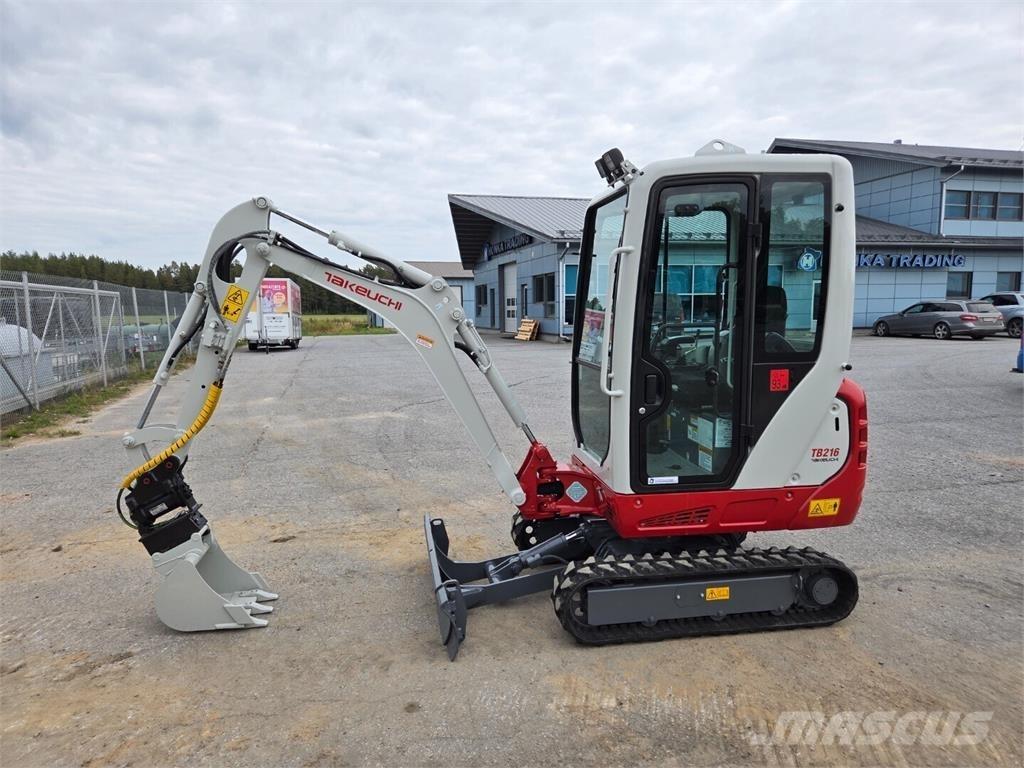 Takeuchi TB216 Mini bageri <7t