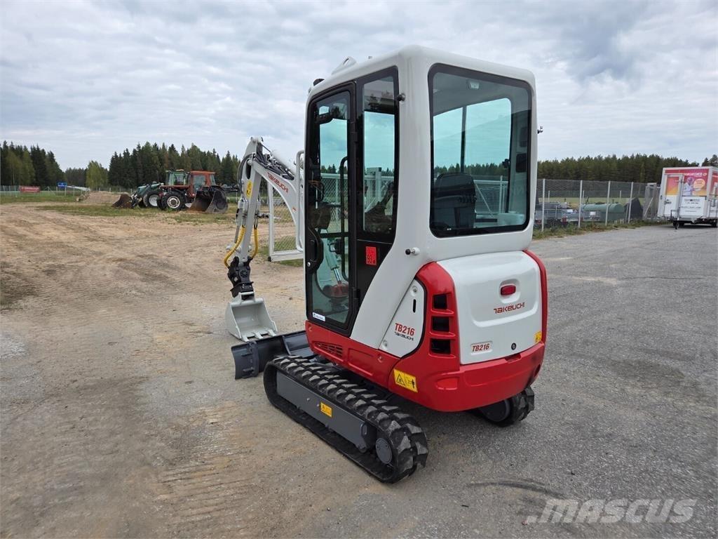 Takeuchi TB216 Mini bageri <7t