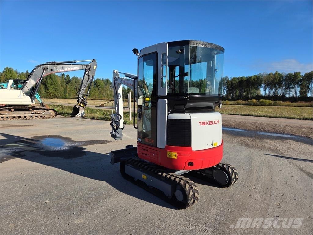 Takeuchi TB23R Mini bageri <7t