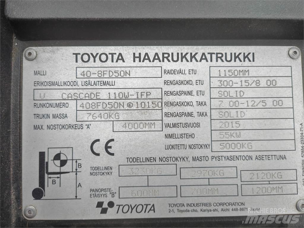 Toyota 40-8FD50N Dizelski viličari