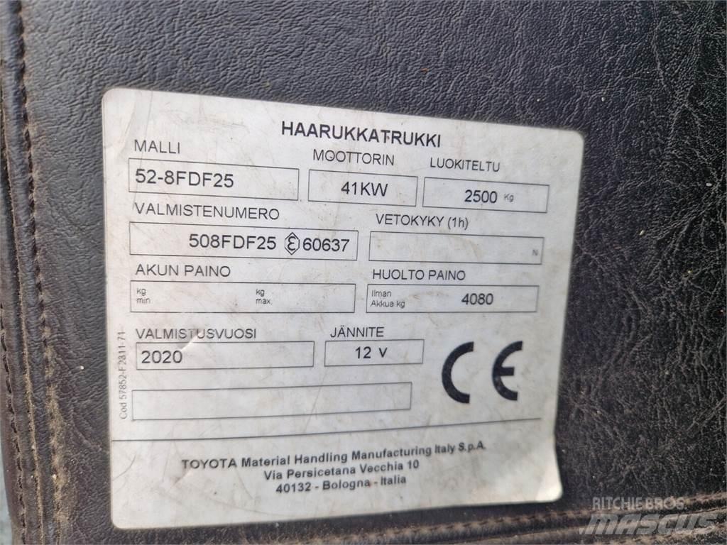 Toyota 52-8FDF25 Dizelski viličari