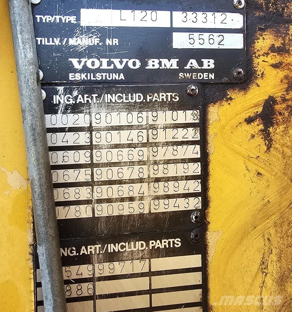 Volvo BM L120 Utovarivači na kotačima