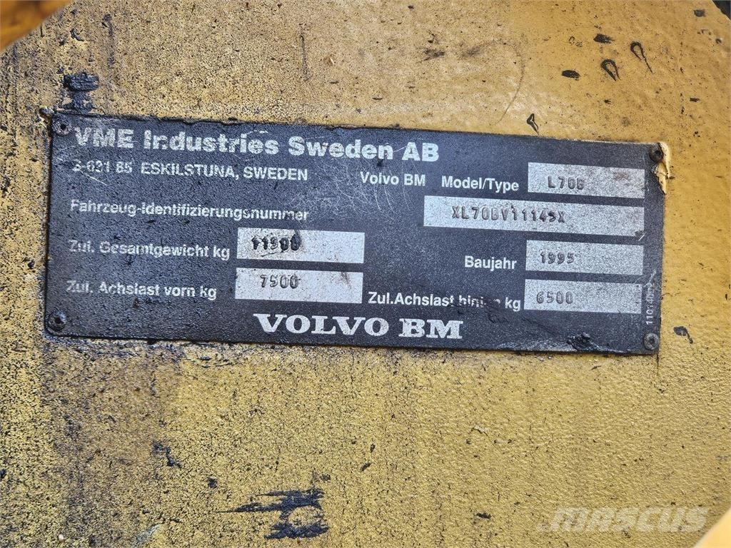 Volvo BM L70B Utovarivači na kotačima