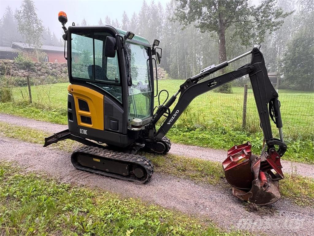 Volvo EC 18 C Mini bageri <7t