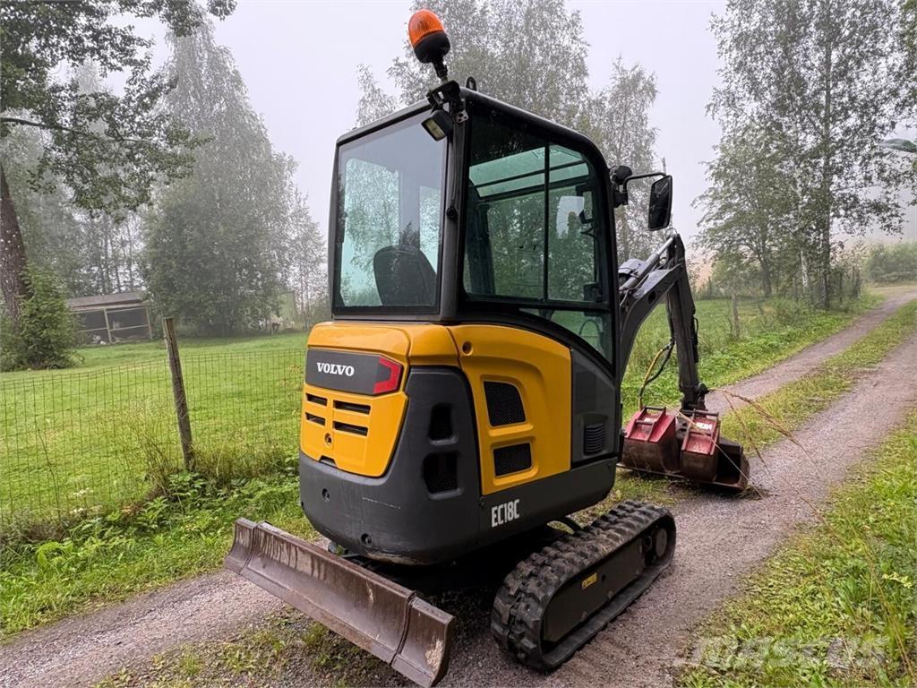Volvo EC 18 C Mini bageri <7t