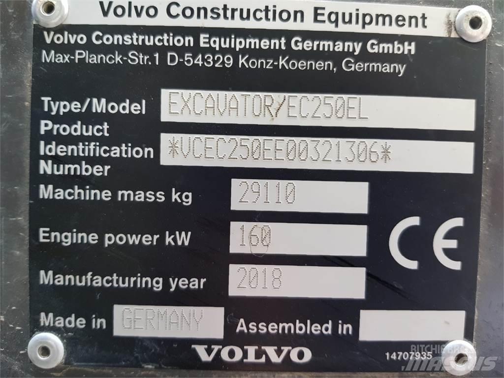 Volvo EC250EL Bageri gusjeničari