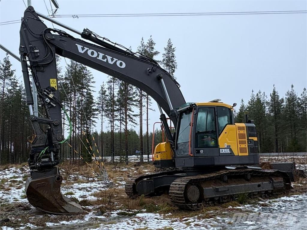 Volvo ECR 355 EL Bageri gusjeničari