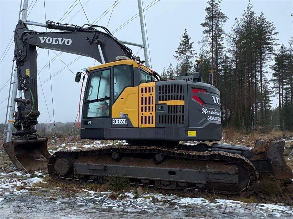 Volvo ECR 355 EL Bageri gusjeničari