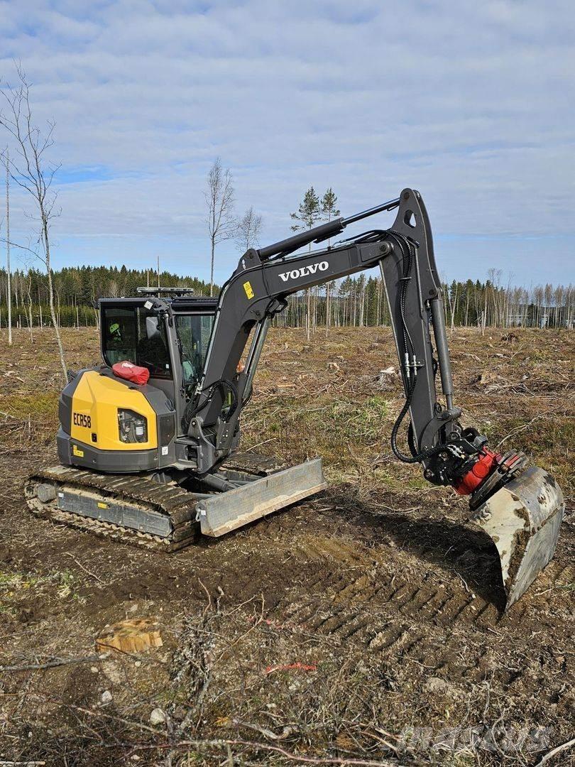 Volvo ECR 58 F Mini bageri <7t