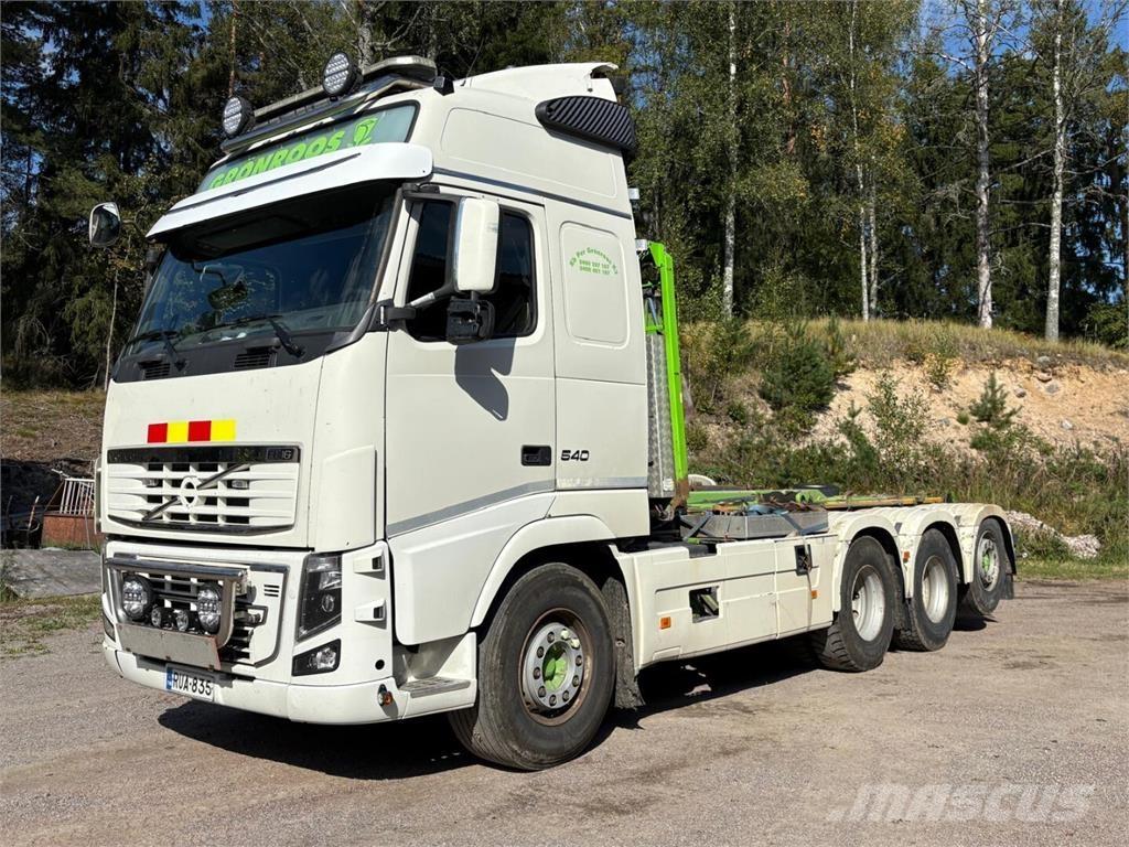 Volvo FH16 550 Rol kiper kamioni s kukama za dizanje
