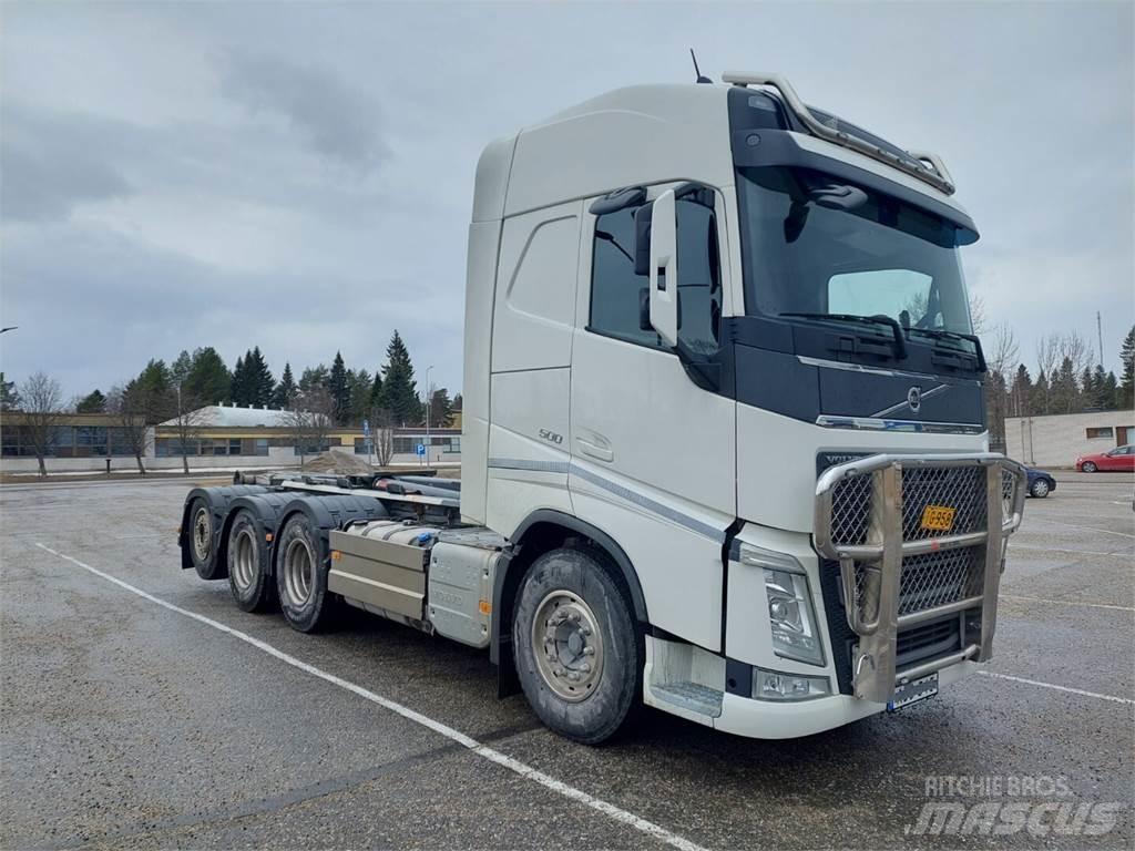 Volvo FH500 8x4 Rol kiper kamioni s kukama za dizanje