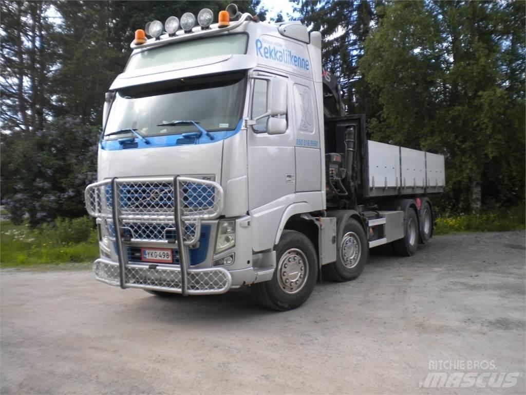 Volvo FH520 Rol kiper kamioni s kukama za dizanje