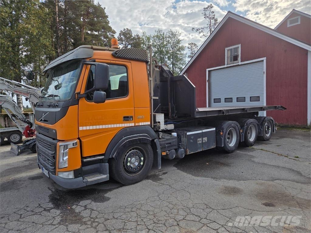 Volvo FM410 Euro6 Rol kiper kamioni s kukama za dizanje