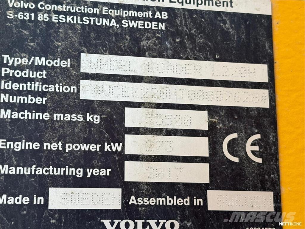 Volvo L 220 H Utovarivači na kotačima