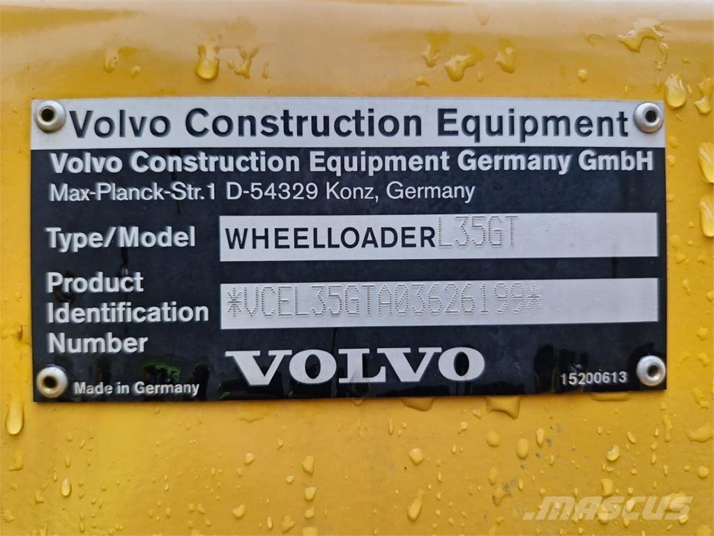 Volvo L 35 GT Utovarivači na kotačima