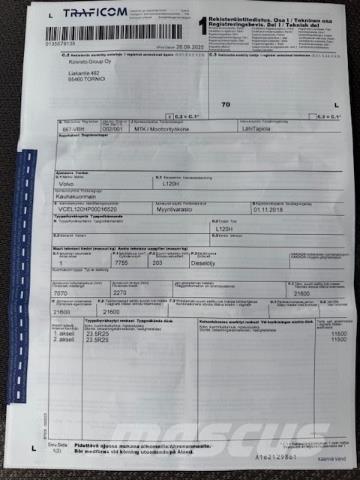 Volvo L120H Utovarivači na kotačima