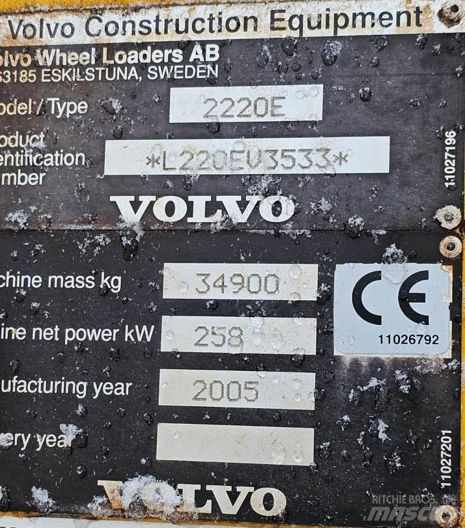 Volvo L220E Utovarivači na kotačima