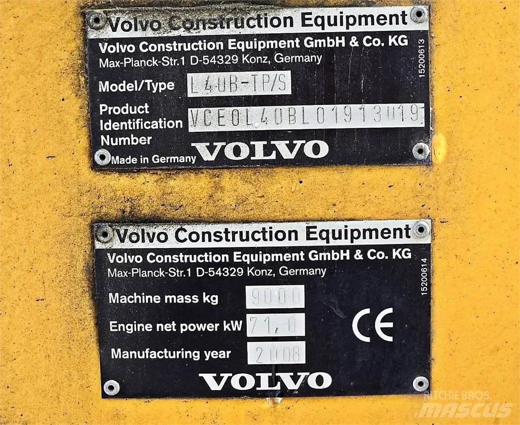 Volvo L40B Utovarivači na kotačima