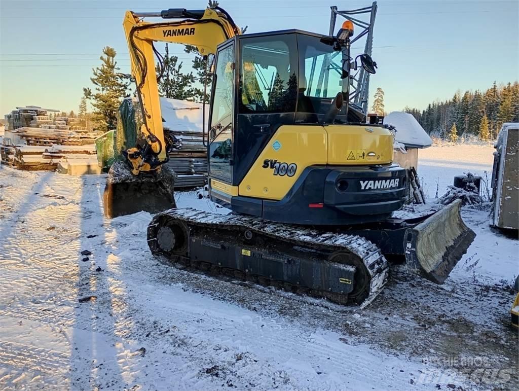 Yanmar SV100 Bageri gusjeničari