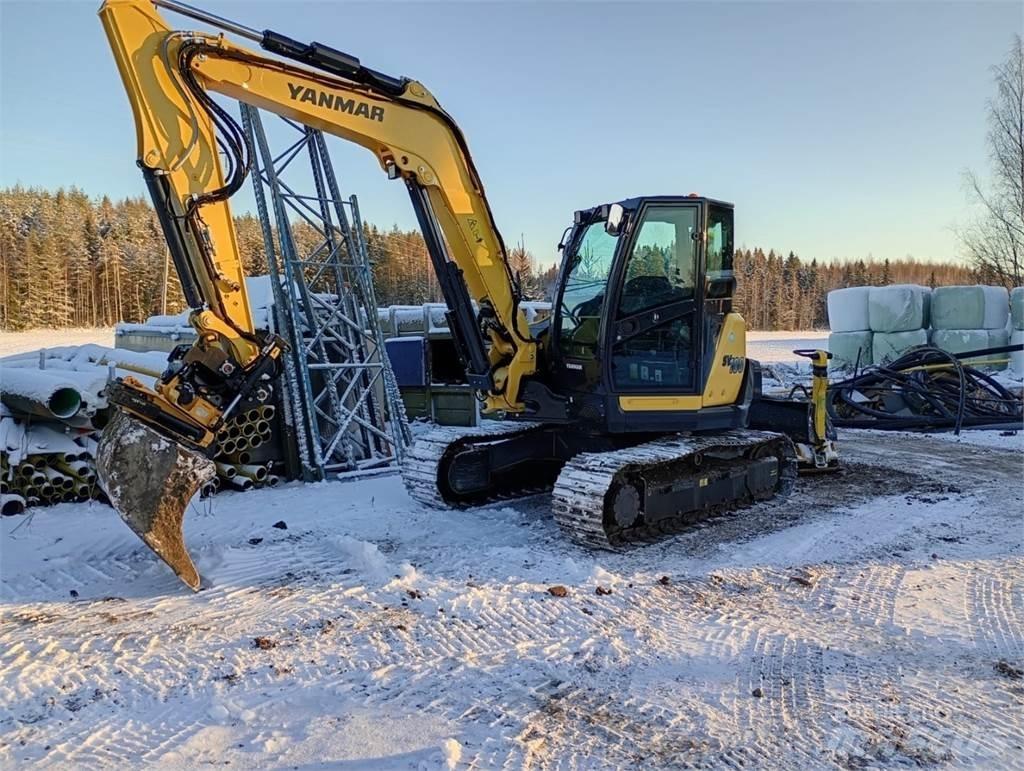 Yanmar SV100 Bageri gusjeničari