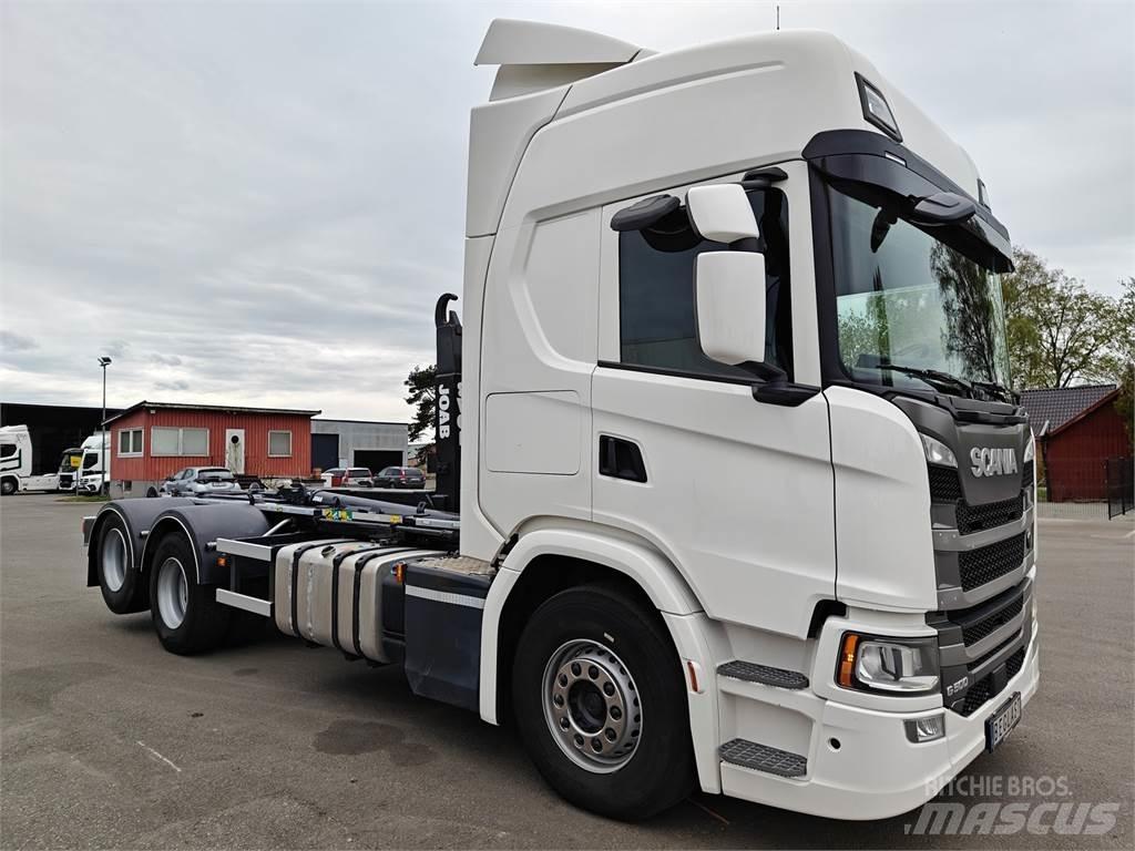 Scania G500 Rol kiper kamioni s kukama za dizanje