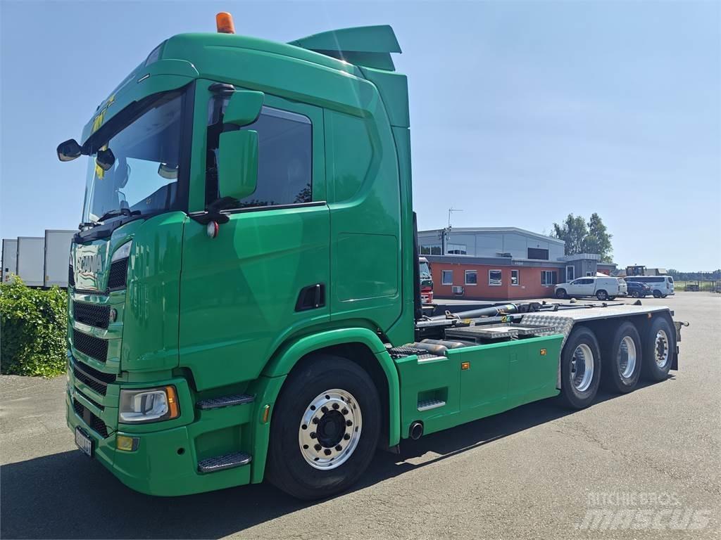 Scania R540 Rol kiper kamioni s kukama za dizanje