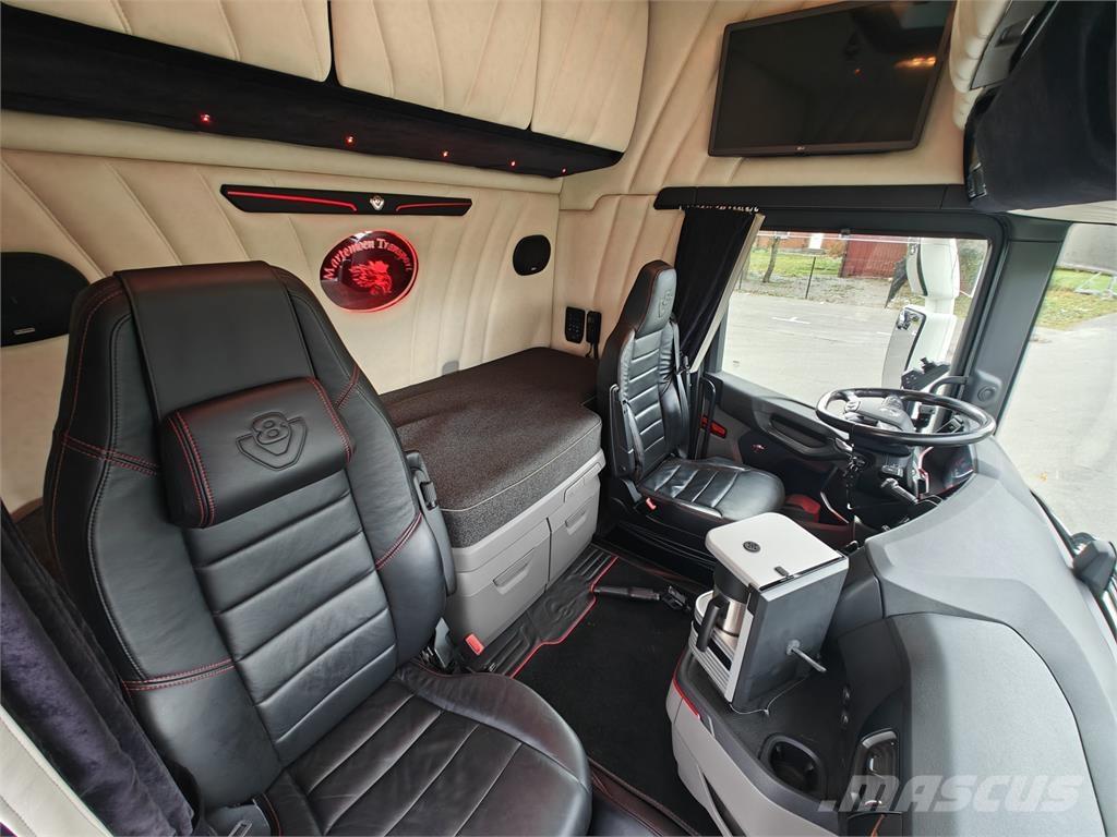 Scania R660 Rol kiper kamioni s kukama za dizanje