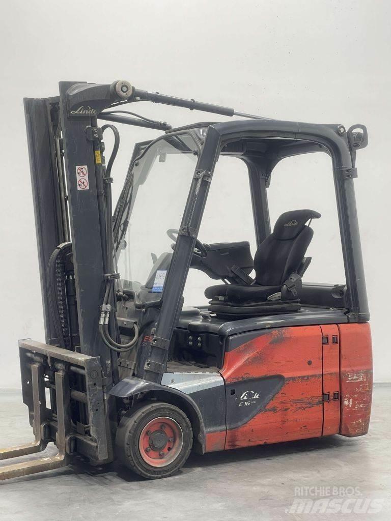 Linde E16-02-386 Električni viličari