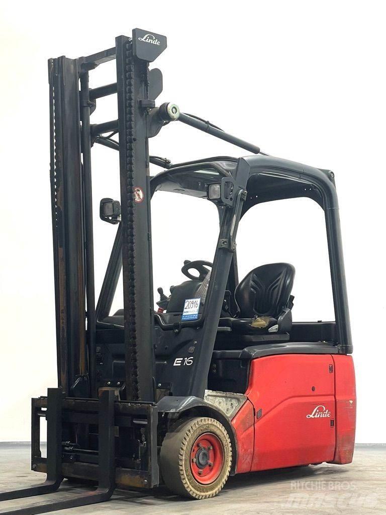 Linde E16-386 Električni viličari