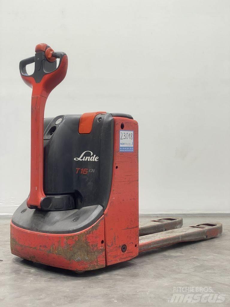 Linde T16-1152 Li-Ion Nisko podizni električni viličar
