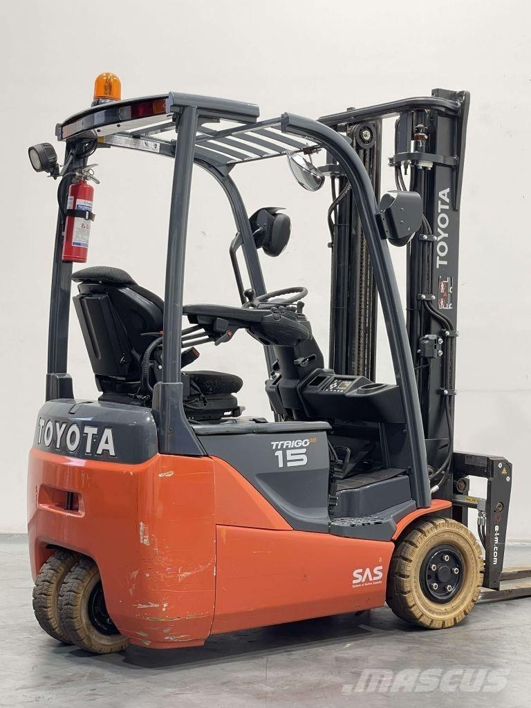 Toyota 8FBE15T Električni viličari